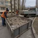 Фото от клиента: вывоз строительного мусора в контейнере