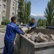 Фото от клиента: вывоз строительного мусора в контейнере