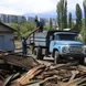 Фото от клиента: вывоз мусора в частном секторе