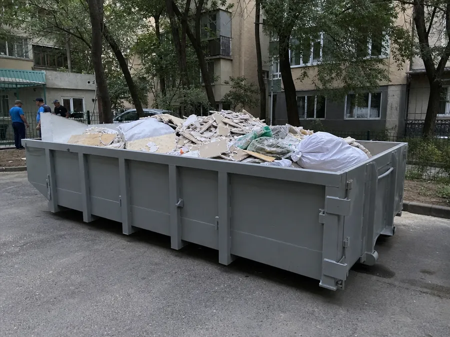 Вывоз мусора контейнерами