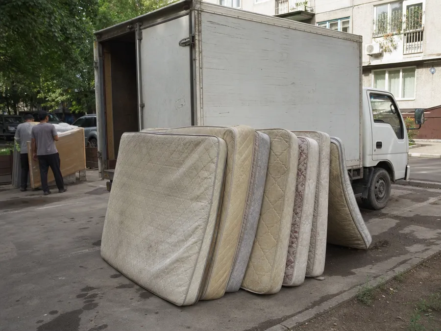 Вывоз одного матраса газелью