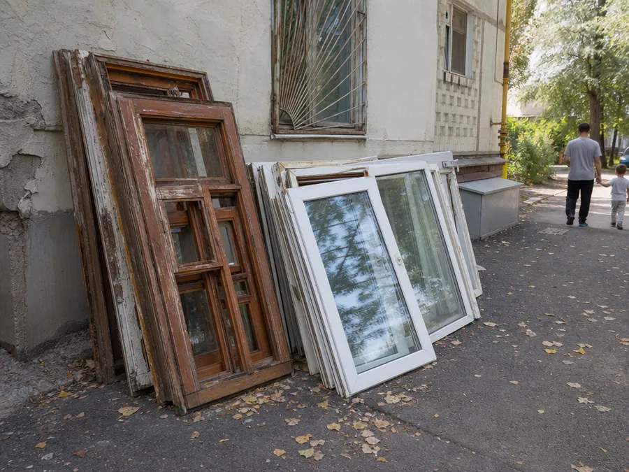 Window removal after dismantling